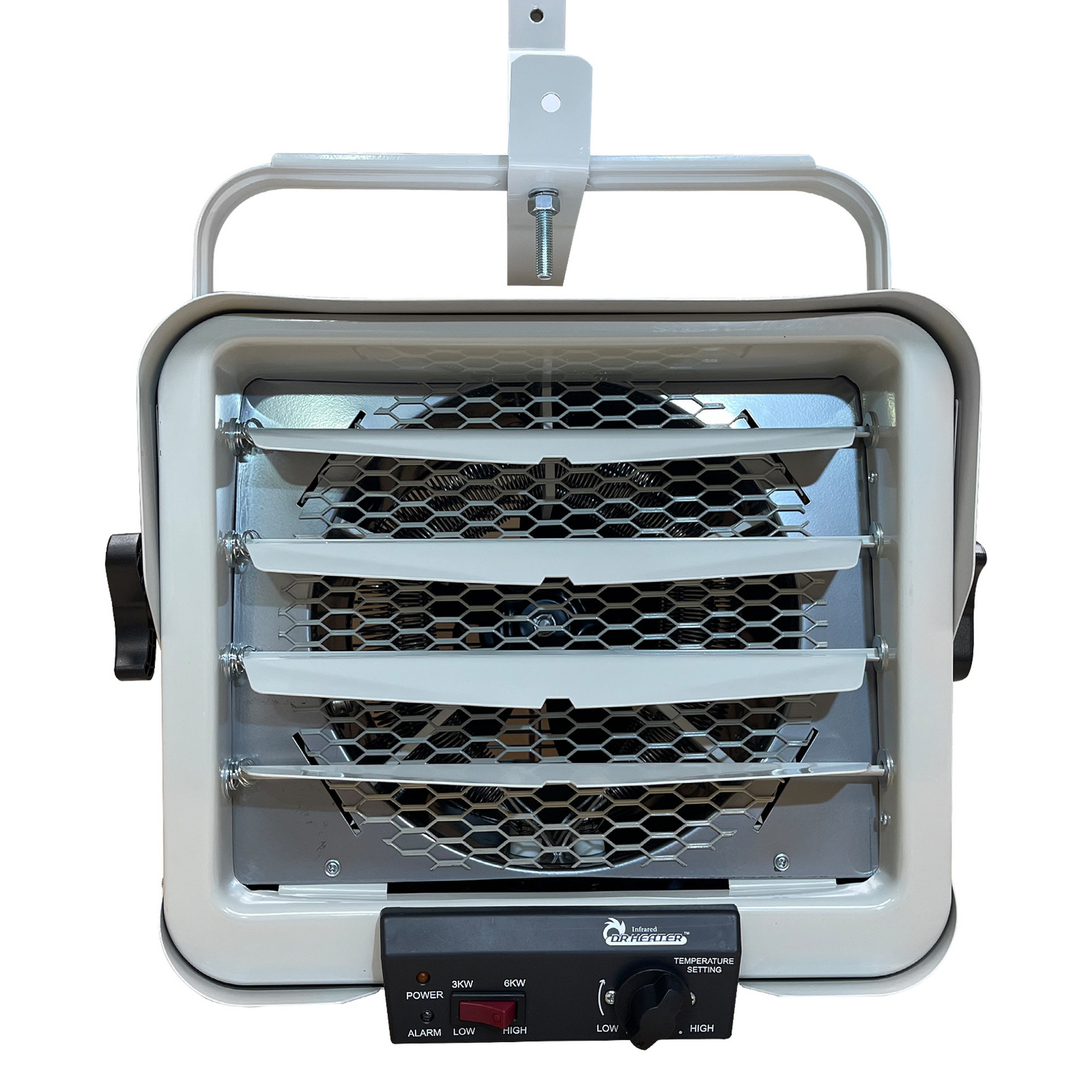 Dr. Infrared Heater, Shop Garage Commercial Heater, 3000 or 6000-Watt, Heat Output 20472 Btu/hour, Heating Capability 600 ft², Model# DR-966